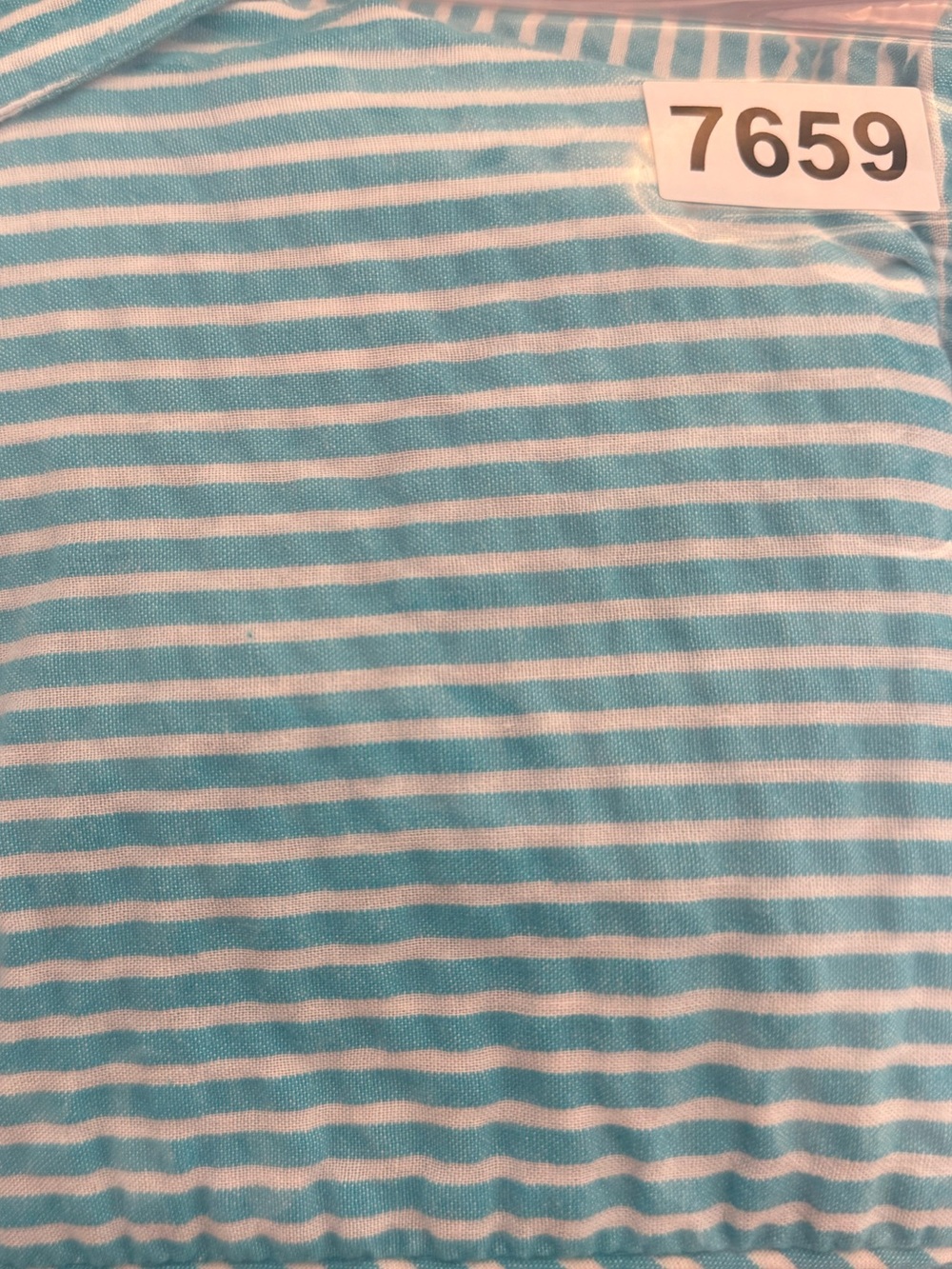Maeve by Anthropologie Turquoise Blue Floral Embroidery Striped Button Blouse - Picture 7 of 7